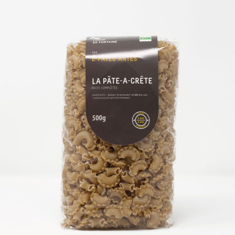 Pâtes bio complètes locavores