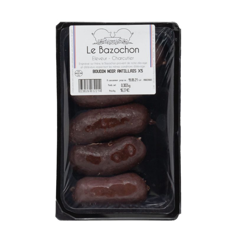 boudin noir antillais
